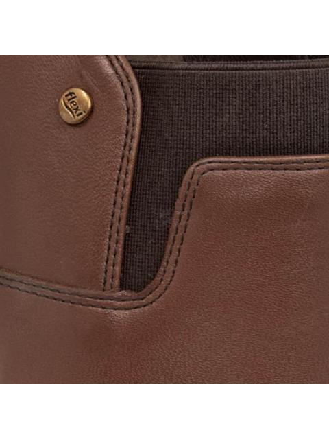 ZAPATO CON RESORTE CAFE FLEXI - Imagen 6