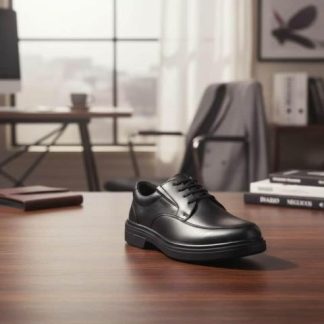 ZAPATO CONFORT DERBY NEGRO FLEXI