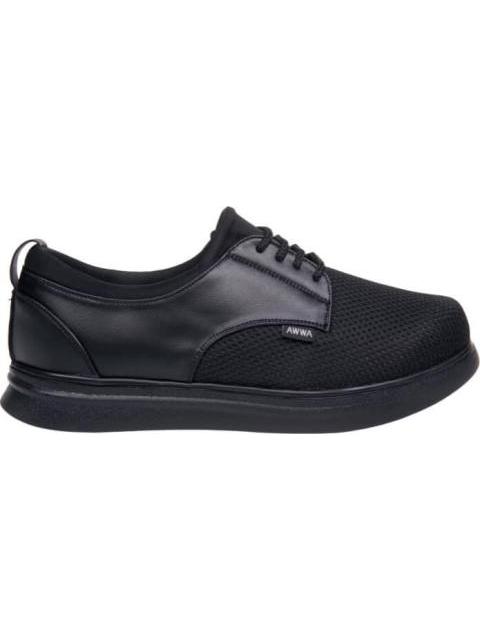 ZAPATO CONFORT HORMA AMPLIA NEGRO AWWA