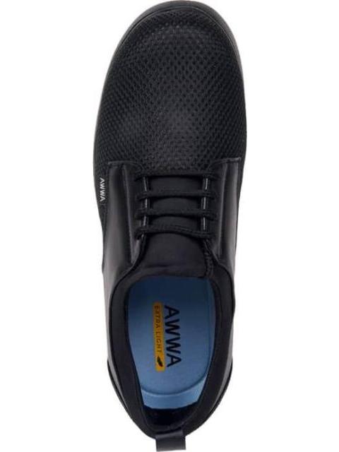 ZAPATO CONFORT HORMA AMPLIA NEGRO AWWA - Imagen 3