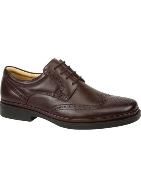 ZAPATO CONFORT PIEL DE BORREGO CAFE CALZADO PAZSTOR - Imagen 2