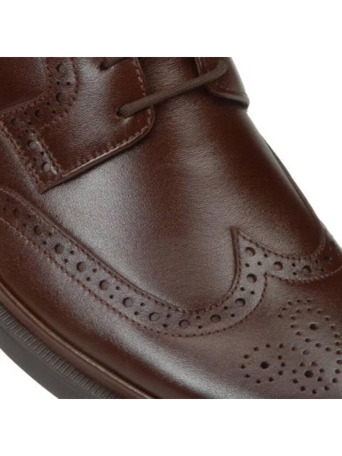 ZAPATO CONFORT PIEL DE BORREGO CAFE CALZADO PAZSTOR - Imagen 6