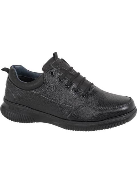 ZAPATO CONFORT PIEL DE RES NEGRO LA PAG - Imagen 2