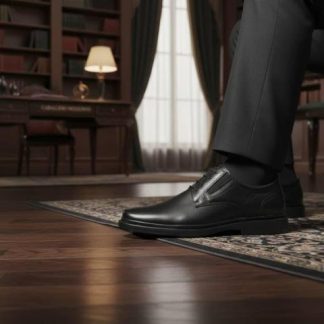 ZAPATO DERBY PIEL BORREGO NEGRO SCHATZ COMFORT FLEX