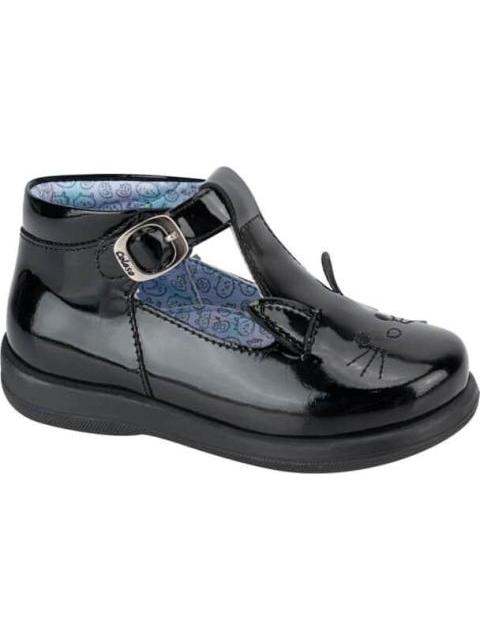 ZAPATO ESCOLAR DE PIEL NEGRO COLOSO - Imagen 2