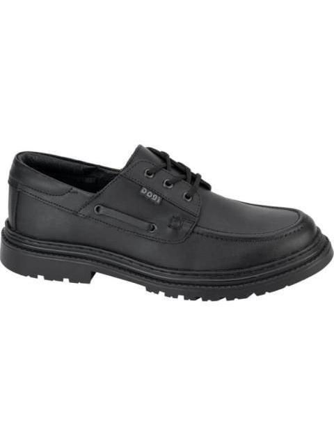 ZAPATO ESCOLAR DE PIEL NEGRO DOGI - Imagen 2