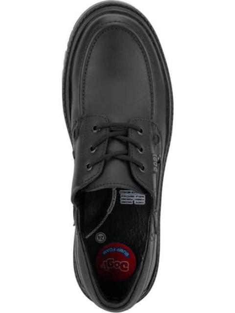 ZAPATO ESCOLAR DE PIEL NEGRO DOGI - Imagen 3