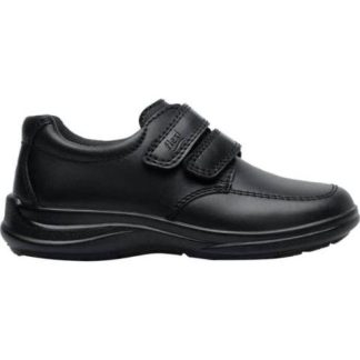 ZAPATO ESCOLAR DE PIEL NEGRO FLEXI
