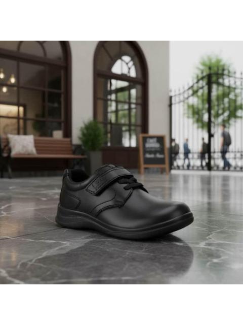 ZAPATO ESCOLAR DE PIEL NEGRO FLEXI