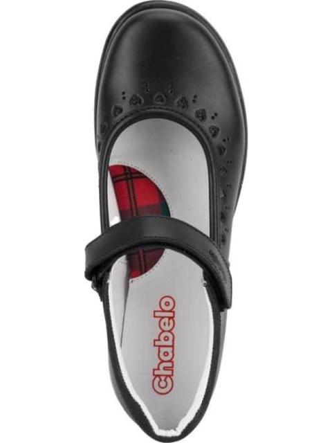 ZAPATO ESCOLAR DE PIEL NEGRO ZAPATOS CHABELO - Imagen 3
