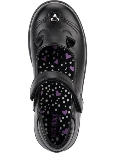 ZAPATO ESCOLAR NEGRO VIVIS SHOES KIDS - Imagen 3