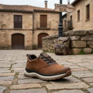 ZAPATO MONTAÑA Y SENDERISMO AGUJETA CAFE FLEXI