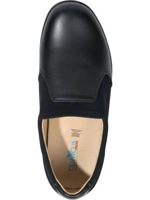 ZAPATO PIE DIEBETICO DE PIEL NEGRO CLINICUS - Imagen 3