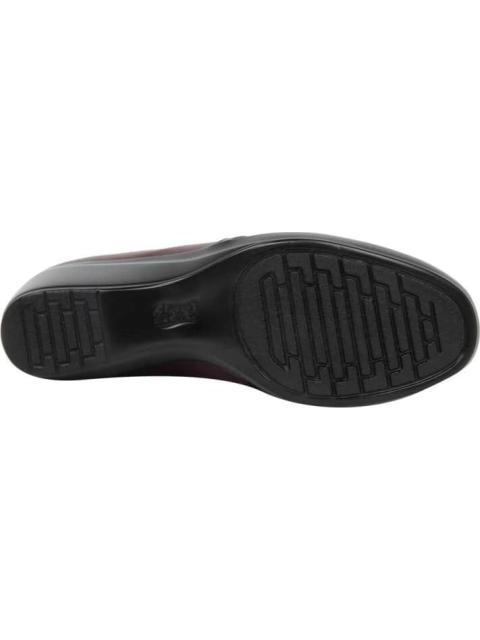 ZAPATO TACON CUÑA VINO FLEXI - Imagen 4
