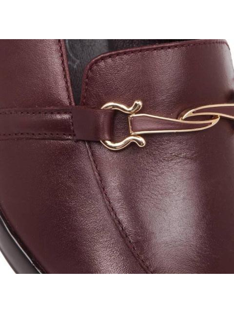 ZAPATO TACON CUÑA VINO FLEXI - Imagen 6
