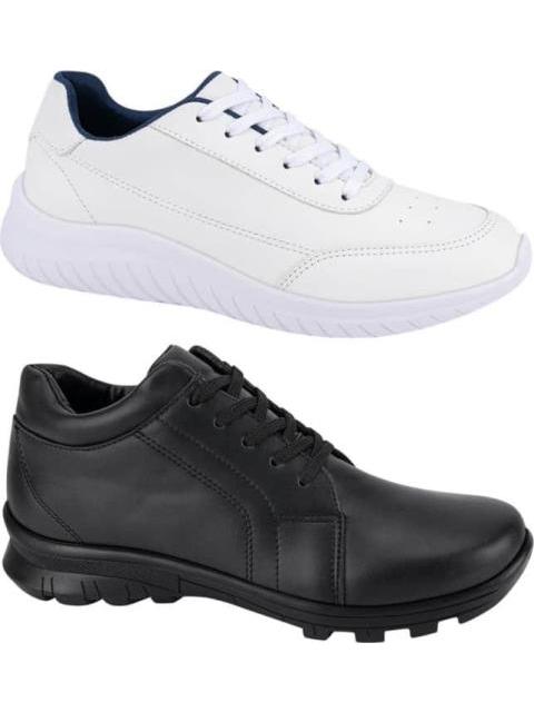 ZAPATO Y TENIS KIT ESCOLAR BLANCO/NEGRO MIRAGE - Imagen 2