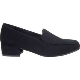 ZATATILLA TACON BAJO TEXTIL DURAZNO NEGRO YAELI