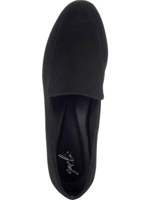 ZATATILLA TACON BAJO TEXTIL DURAZNO NEGRO YAELI - Imagen 3