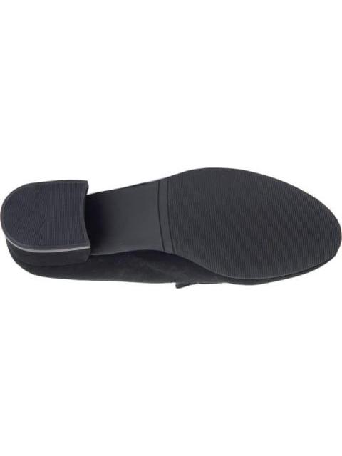 ZATATILLA TACON BAJO TEXTIL DURAZNO NEGRO YAELI - Imagen 4