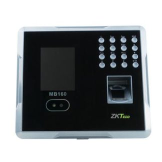 ZKTECO CONTROL DE ACCESO Y ASISTENCIA BIOMETRICO MB160 ID 1500 ROSTROS 2000 HUELLAS-TARJETAS ADMS USB