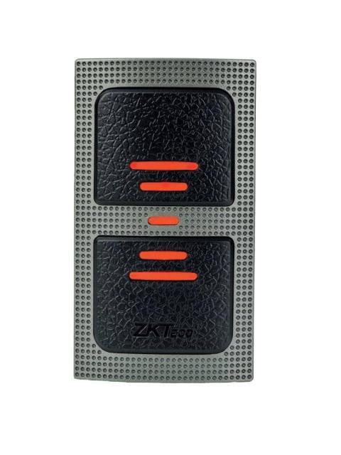 ZKTECO KR500 LECTOR ESCLAVO DE TARJETAS ID 125 KHZ- IP65- WIEGAND 26- LED INDICADOR DE ESTADO