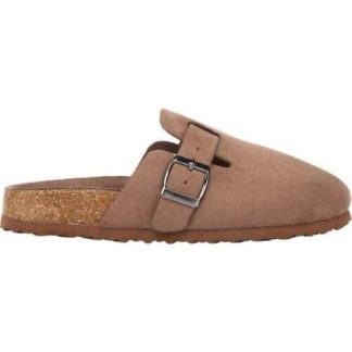 ZUECO CON HEBILLA CHOCOLATE SHOSH CONFORT