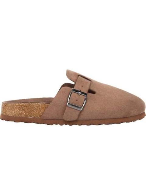ZUECO CON HEBILLA CHOCOLATE SHOSH CONFORT