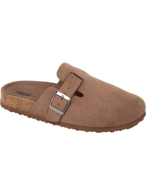 ZUECO CON HEBILLA CHOCOLATE SHOSH CONFORT - Imagen 2