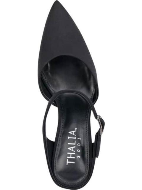 ZUECO TACON MEDIO NEGRO THALIA SODI - Imagen 4